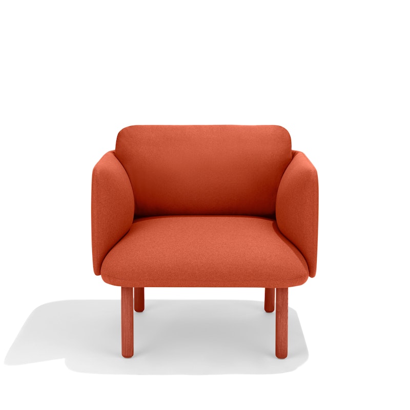 Brick QT Low Lounge Chair,Brick,hi-res image number 2