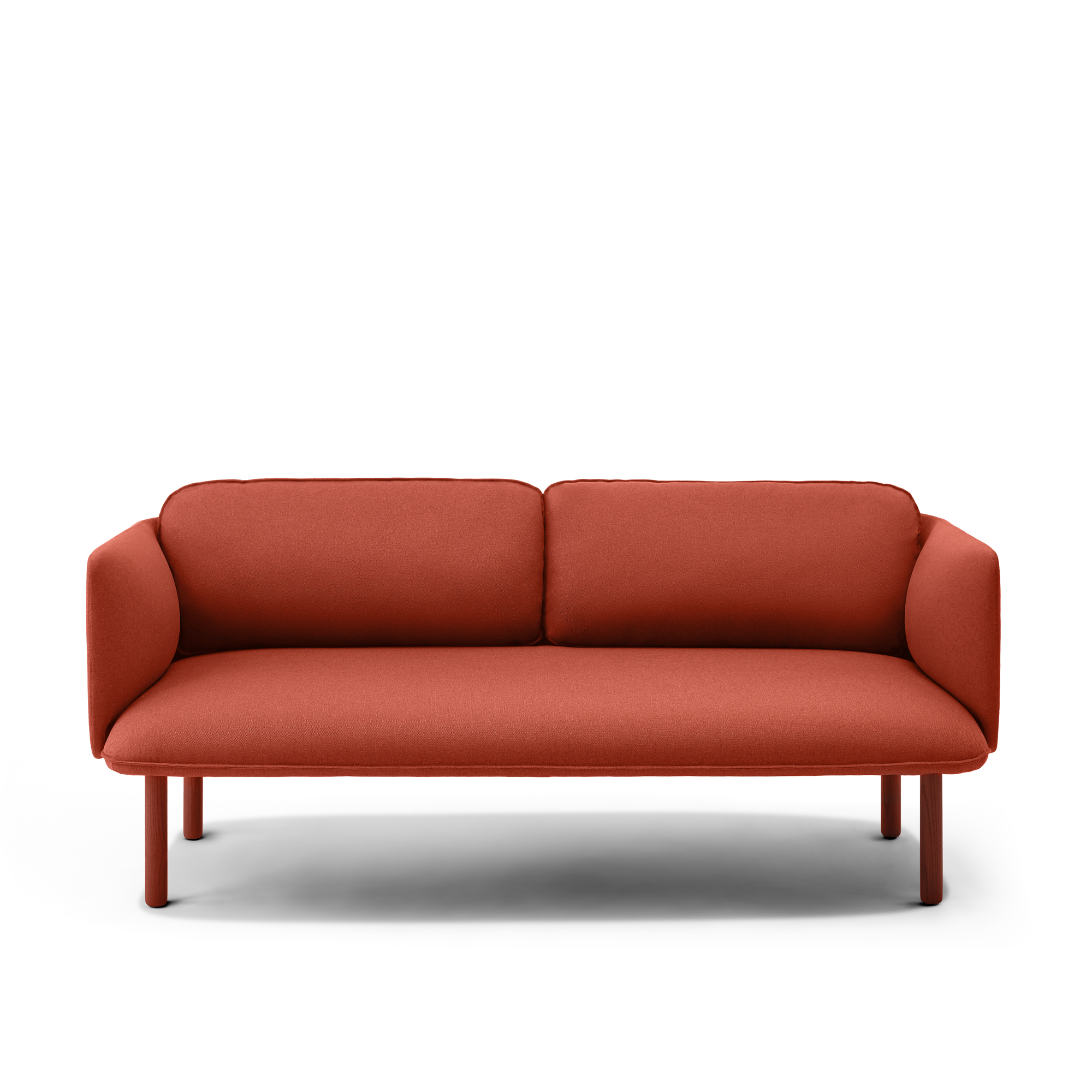 Brick QT Low Lounge Sofa,Brick,hi-res