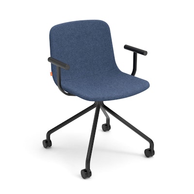 Dark Blue Blue Key Meeting Chair