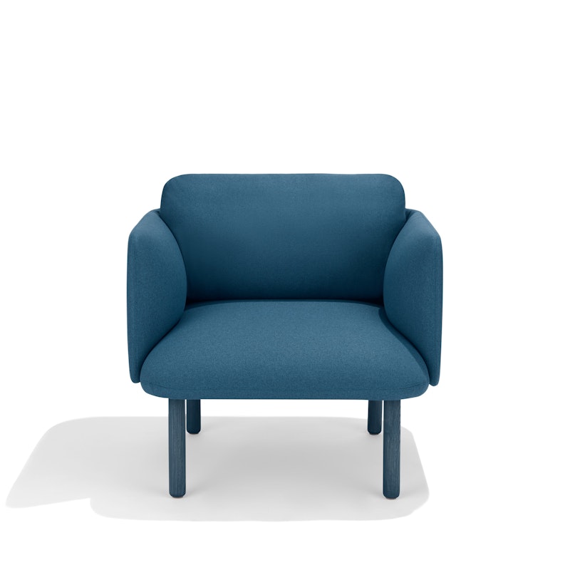 Dark Blue QT Low Lounge Chair,Dark Blue,hi-res image number 1.0