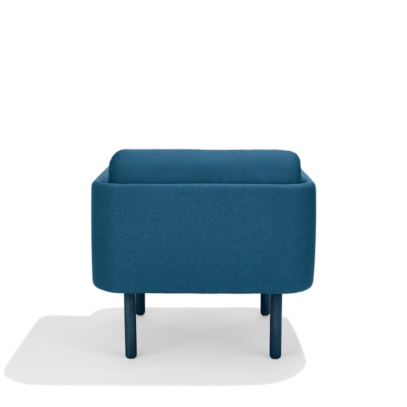 Dark Blue QT Low Lounge Chair,Dark Blue,hi-res image number 3.0