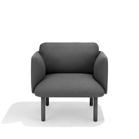 Dark Gray QT Low Lounge Chair