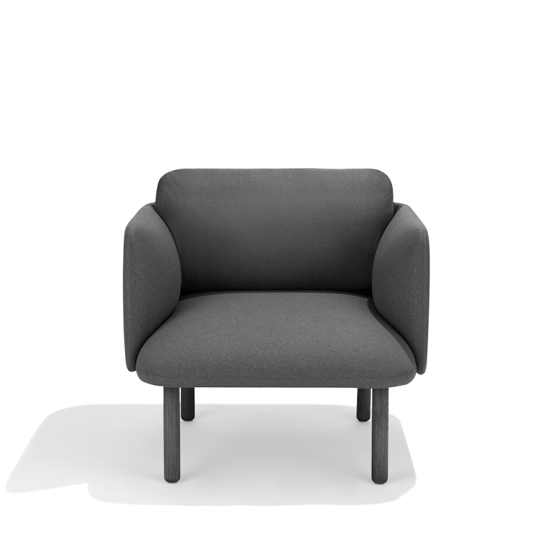 Dark Gray QT Low Lounge Chair,Dark Gray,hi-res image number 2