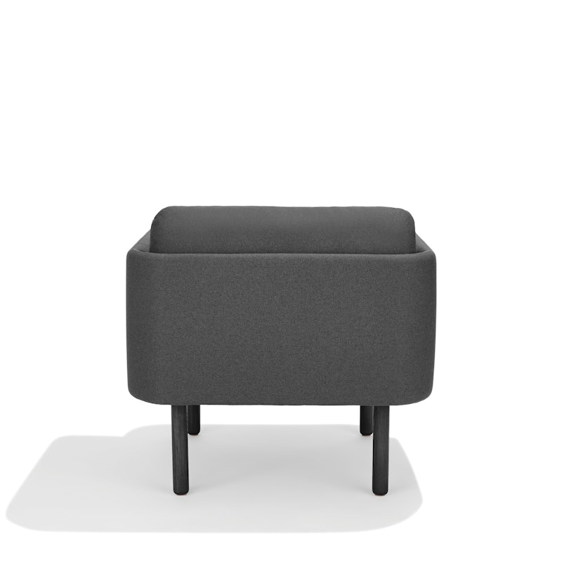 Dark Gray QT Low Lounge Chair,Dark Gray,hi-res image number 3.0