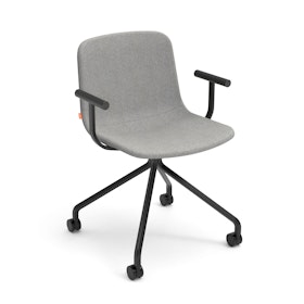 Gray Key Meeting Chair,Gray,hi-res