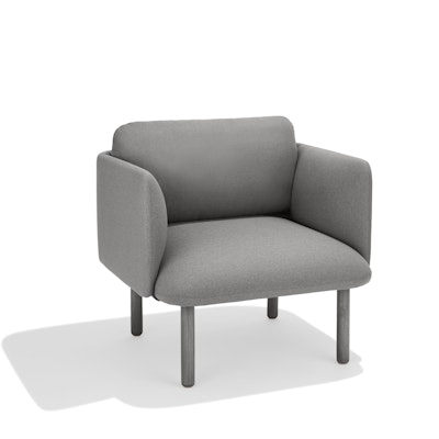 Gray QT Low Lounge Chair