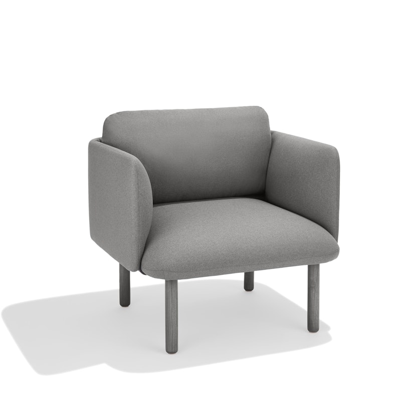 Gray QT Low Lounge Chair,Gray,hi-res image number 0.0