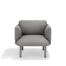 Gray QT Low Lounge Chair