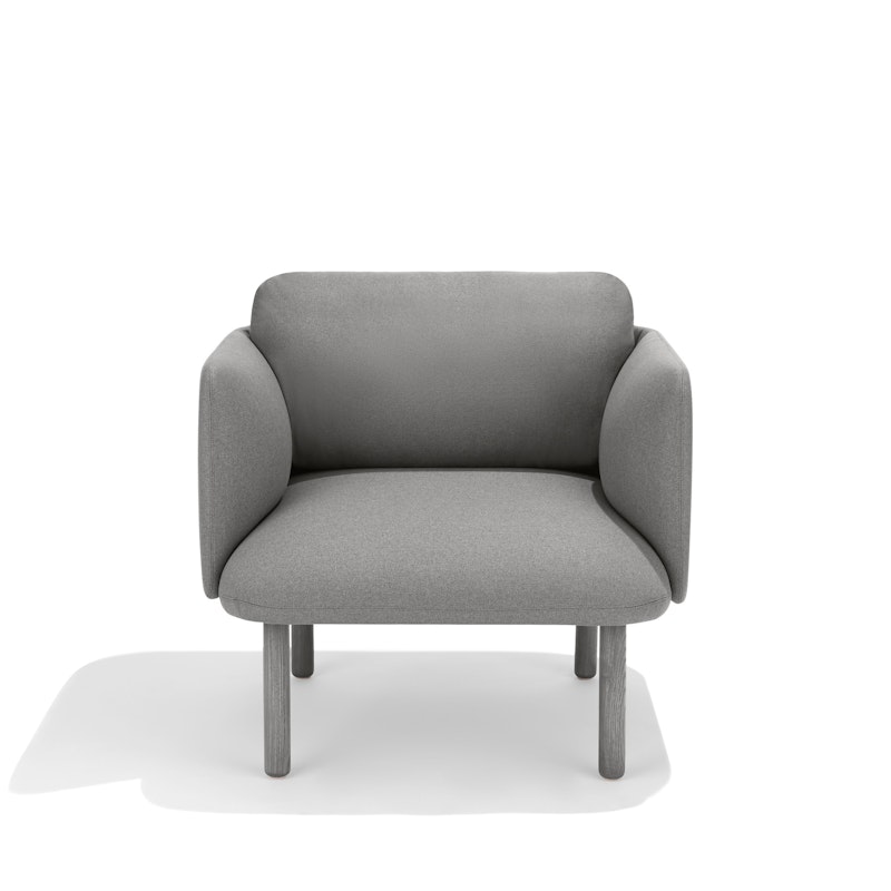 Gray QT Low Lounge Chair,Gray,hi-res image number 2