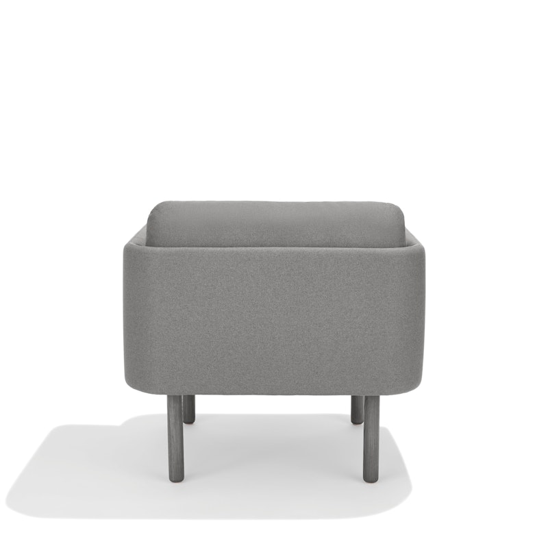 Gray QT Low Lounge Chair,Gray,hi-res image number 4