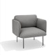 Gray QT Low Lounge Chair,Gray,hi-res