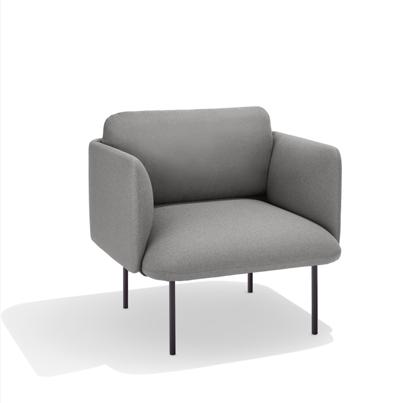 Gray QT Low Lounge Chair,Gray,hi-res image number 7