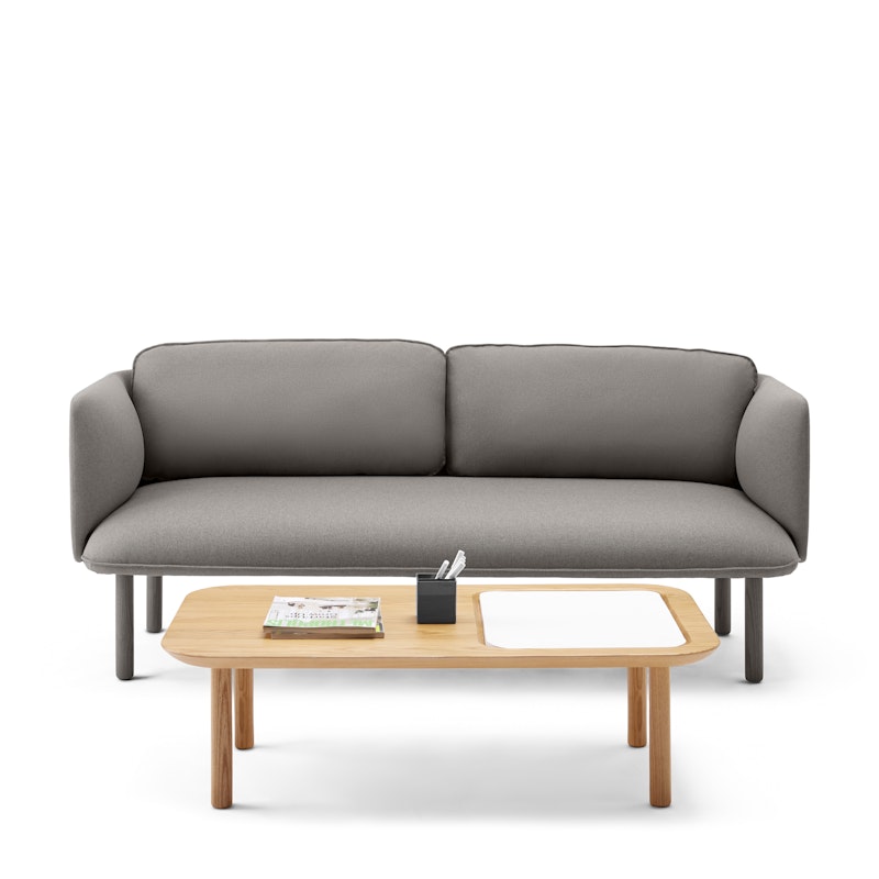 Gray QT Low Lounge Sofa,Gray,hi-res image number 2.0
