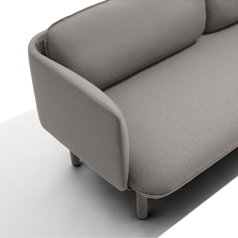 Gray QT Low Lounge Sofa,Gray,hi-res image number 4.0