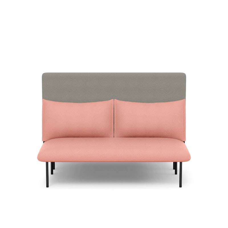 Blush + Gray QT Adaptable Back to Back Lounge Sofa,Blush,hi-res image number 1.0