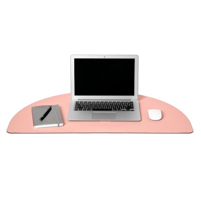 Blush Portable Desk Pad