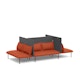 Brick + Dark Gray QT Adaptable Focus Lounge Sofa,Brick,hi-res