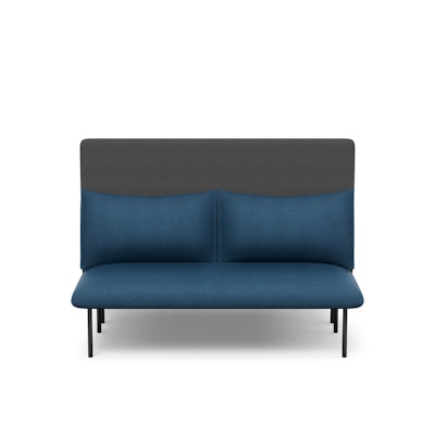 Dark Blue + Dark Gray QT Adaptable Back to Back Lounge Sofa,Dark Blue,hi-res