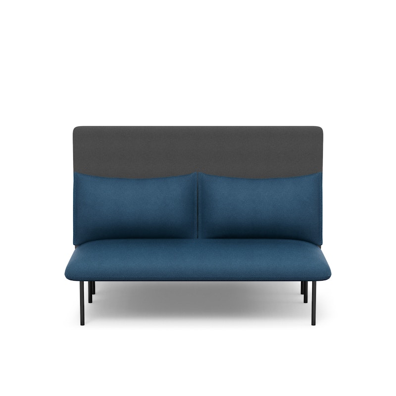 Dark Blue + Dark Gray QT Adaptable Back to Back Lounge Sofa,Dark Blue,hi-res image number 1.0