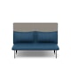 Dark Blue + Gray QT Adaptable Back to Back Lounge Sofa,Dark Blue,hi-res
