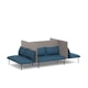 Dark Blue + Gray QT Adaptable Focus Lounge Sofa,Dark Blue,hi-res