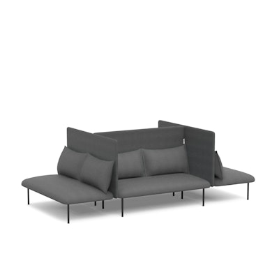 Dark Gray QT Adaptable Focus Lounge Sofa