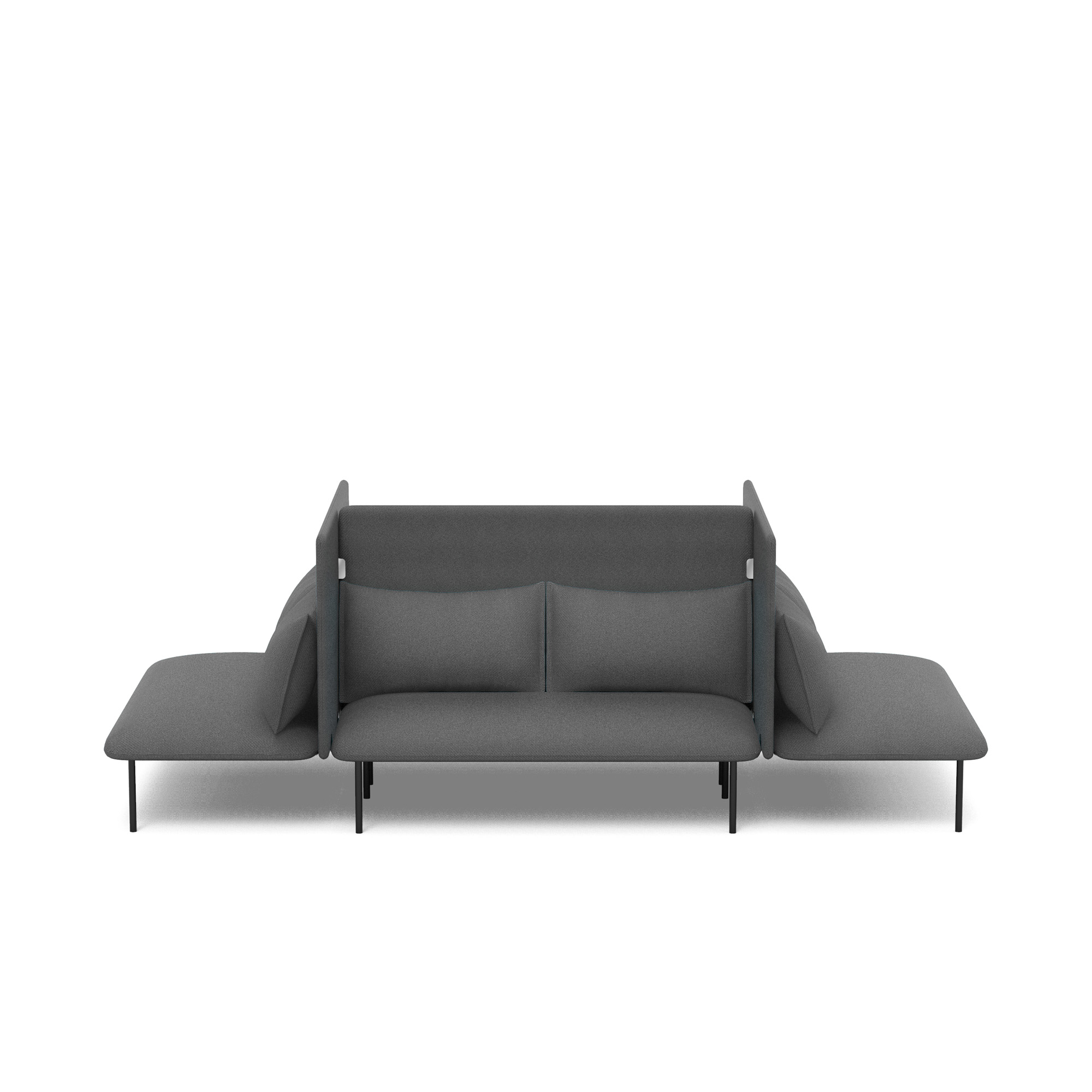 Dark Gray QT Adaptable Focus Lounge Sofa,Dark Gray,hi-res