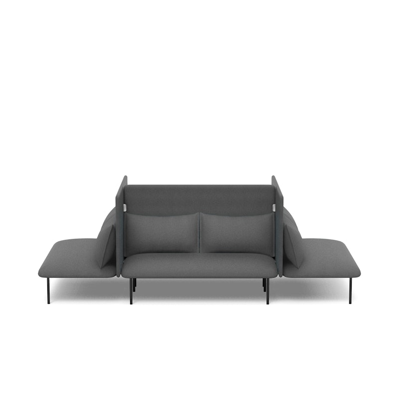 Dark Gray QT Adaptable Focus Lounge Sofa,Dark Gray,hi-res image number 2
