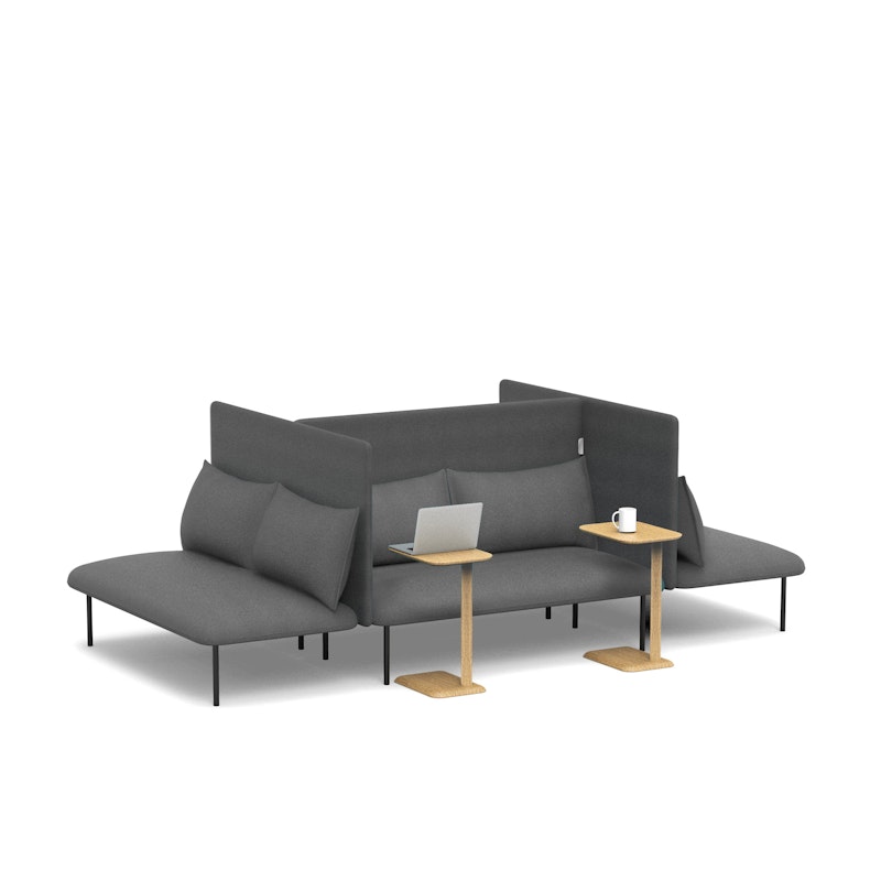 Dark Gray QT Adaptable Focus Lounge Sofa,Dark Gray,hi-res image number 3