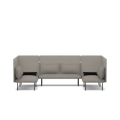 Gray QT Adaptable Collab Lounge Sofa,Gray,hi-res
