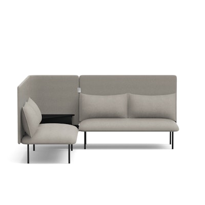 Gray QT Adaptable Corner Lounge Sofa,Gray,hi-res