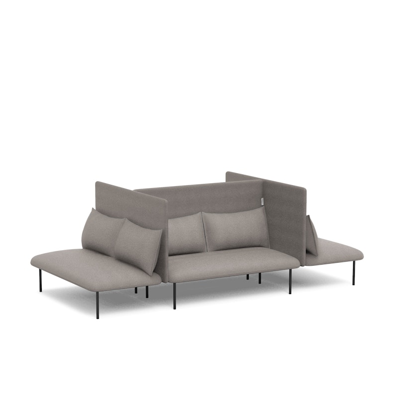 Gray QT Adaptable Focus Lounge Sofa,Gray,hi-res image number 1
