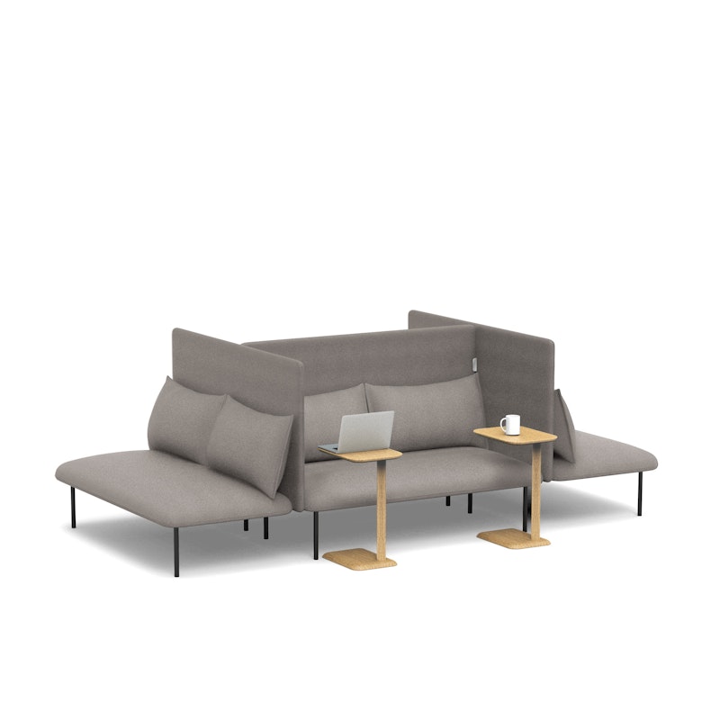 Gray QT Adaptable Focus Lounge Sofa,Gray,hi-res image number 2.0