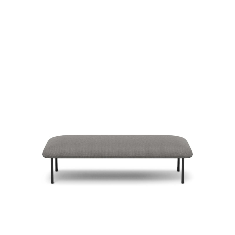 Gray QT Adaptable Lounge Bench,Gray,hi-res image number 1.0
