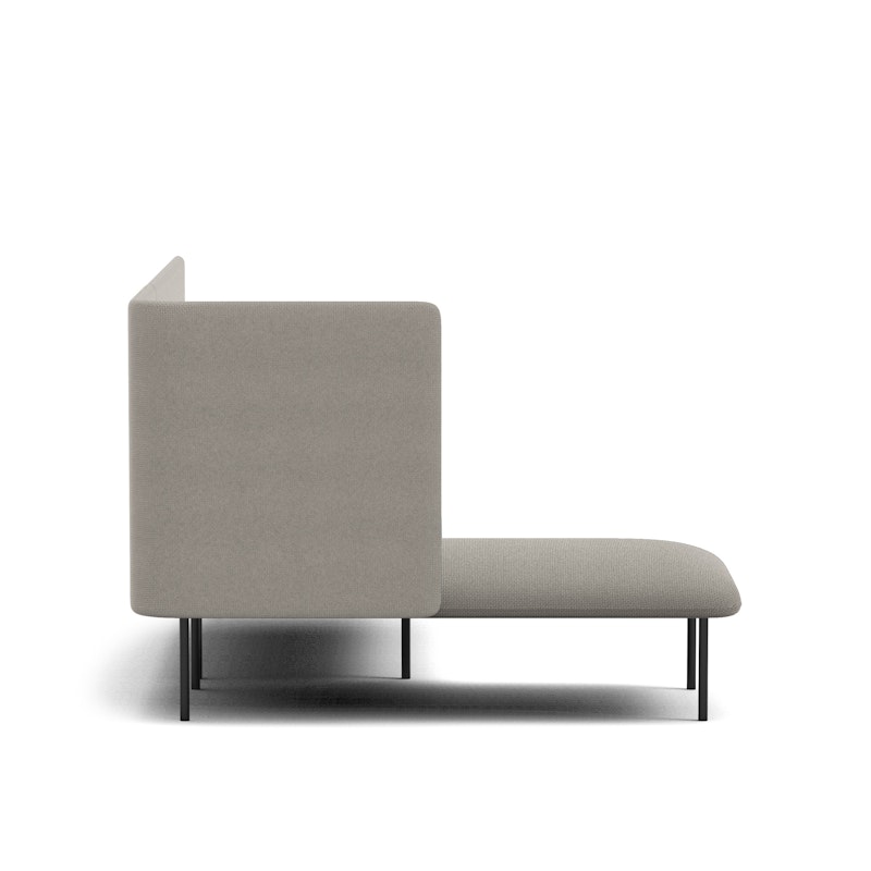 Gray QT Adaptable Lounge Sofa + Left Chaise,Gray,hi-res image number 3.0