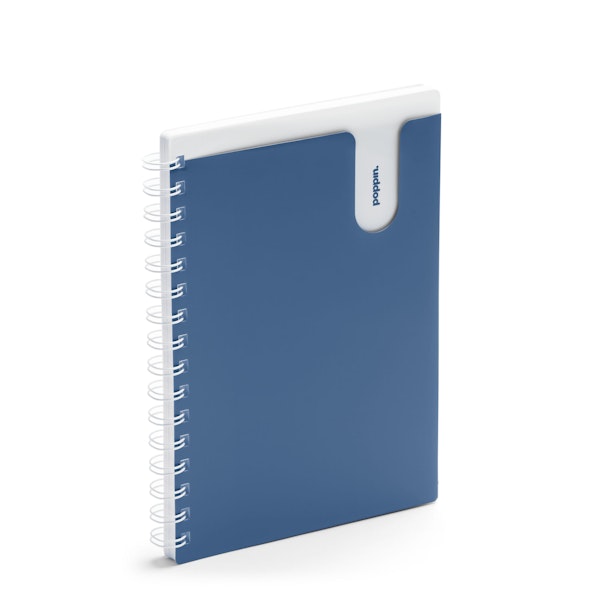 Slate Medium Pocket Spiral Notebook,Slate Blue,hi-res