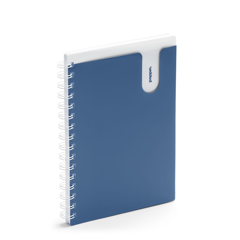 Slate Medium Pocket Spiral Notebook,Slate Blue,hi-res image number 1