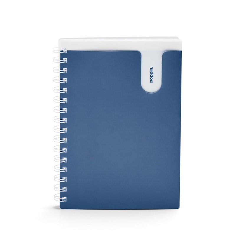 Slate Medium Pocket Spiral Notebook,Slate Blue,hi-res image number 2