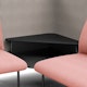 Blush + Gray QT Adaptable Corner Lounge Sofa,Blush,hi-res