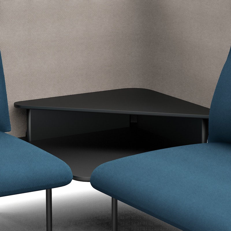 Dark Blue + Gray QT Adaptable Collab Lounge Sofa,Dark Blue,hi-res image number 5