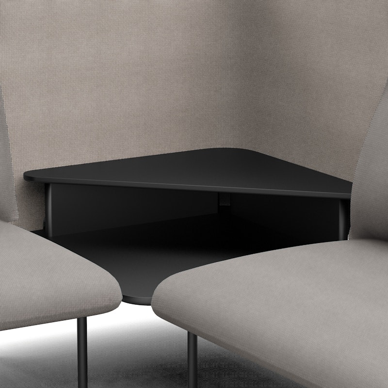 Gray QT Adaptable Corner Lounge Sofa,Gray,hi-res image number 4.0