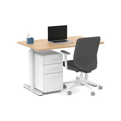 Office Desks & Benching | Modern Office Furniture | Poppin