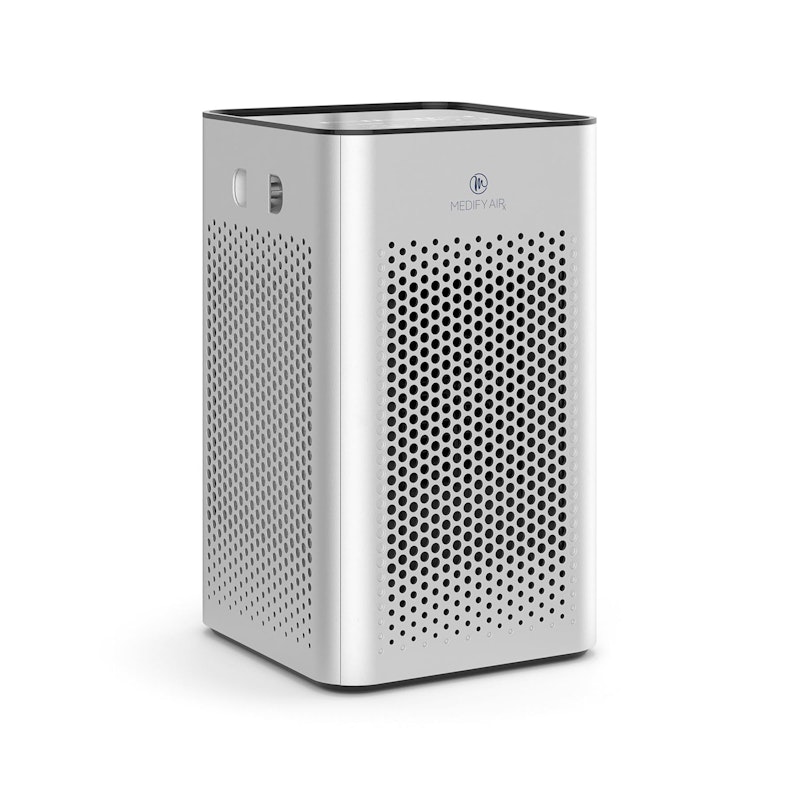 Silver Small MA-25 Floor Unit HEPA Air Purifier,Silver,hi-res image number 1