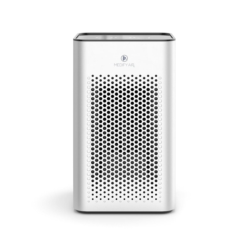 Silver Small MA-25 Floor Unit HEPA Air Purifier,Silver,hi-res image number 1.0