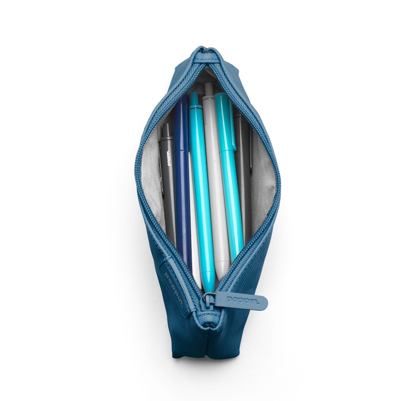 Clear Backpack Blue with Pencil Pouch