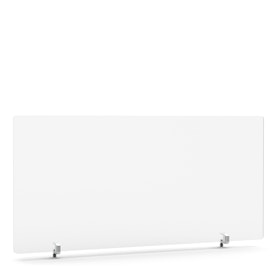 Tall Frost White Privacy Panel, 45 x 23.5", Face-to-Face