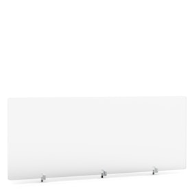 Tall Frost White Privacy Panel, 55 x 23.5", Endcap