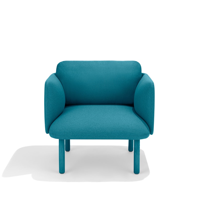 Teal QT Low Lounge Chair,Teal,hi-res image number 2