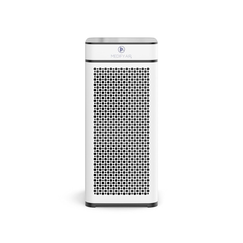 White Large MA-40 Floor Unit HEPA Air Purifier,White,hi-res image number 2