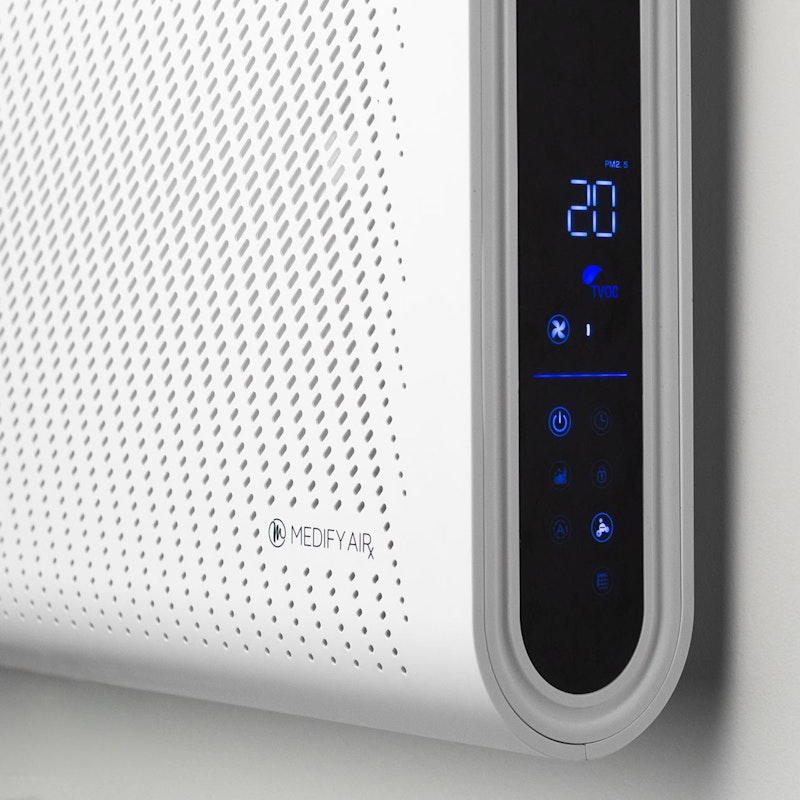 White MA-35 Wall-Mounted HEPA Air Purifier,White,hi-res image number 4